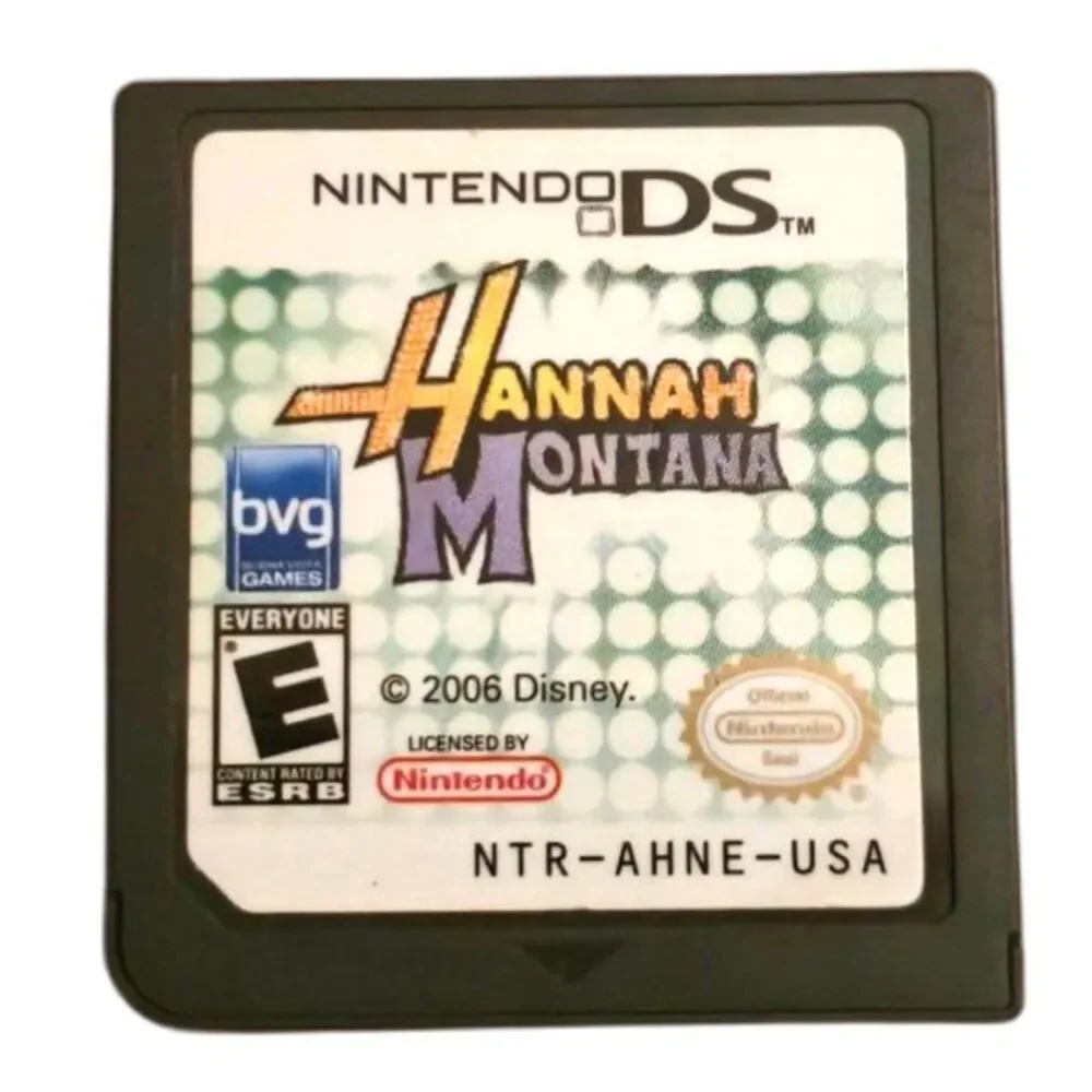 Hannah Montana Nintendo DS 3DS (Cartridge Only) Tested